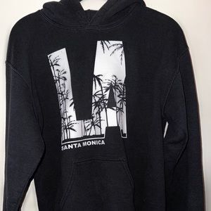 Black LA hoodie